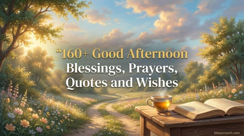 160+ Good Afternoon Blessings, Prayers, Quotes and Wishes