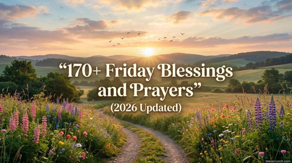 170+ Friday Blessings and Prayers & Img (2026 Updated)