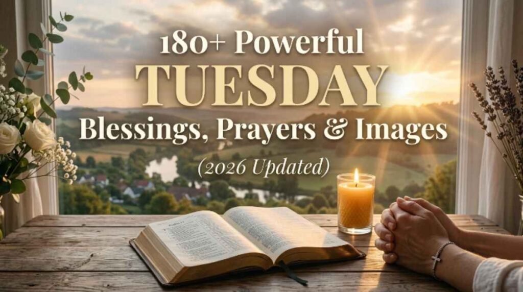 180+ Powerful Tuesday Blessings, Prayers & Images (2026 Updated)