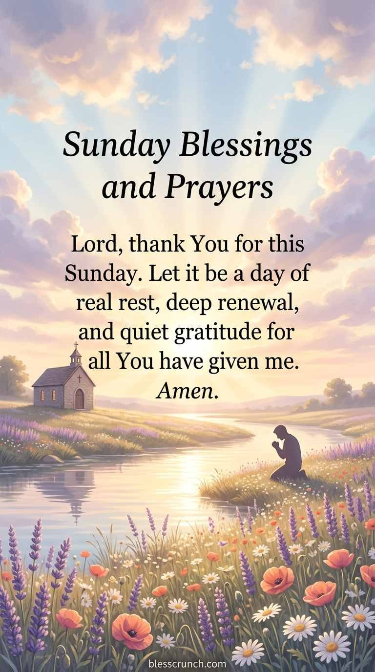 Sunday Blessings and Prayers