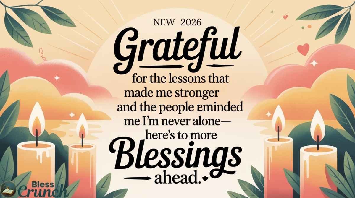 Thankful New Year Blessings