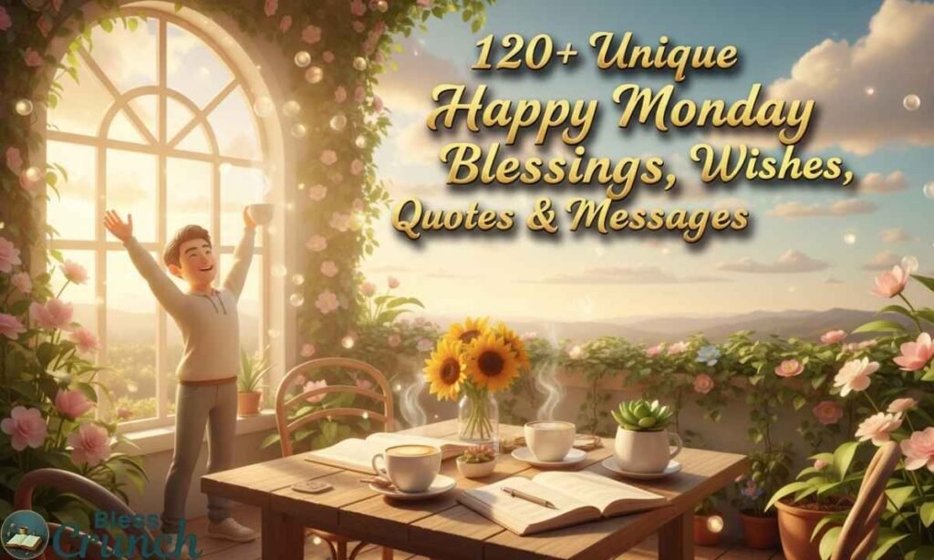 120+ Unique Happy Monday Blessings, Wishes, Quotes & Messages
