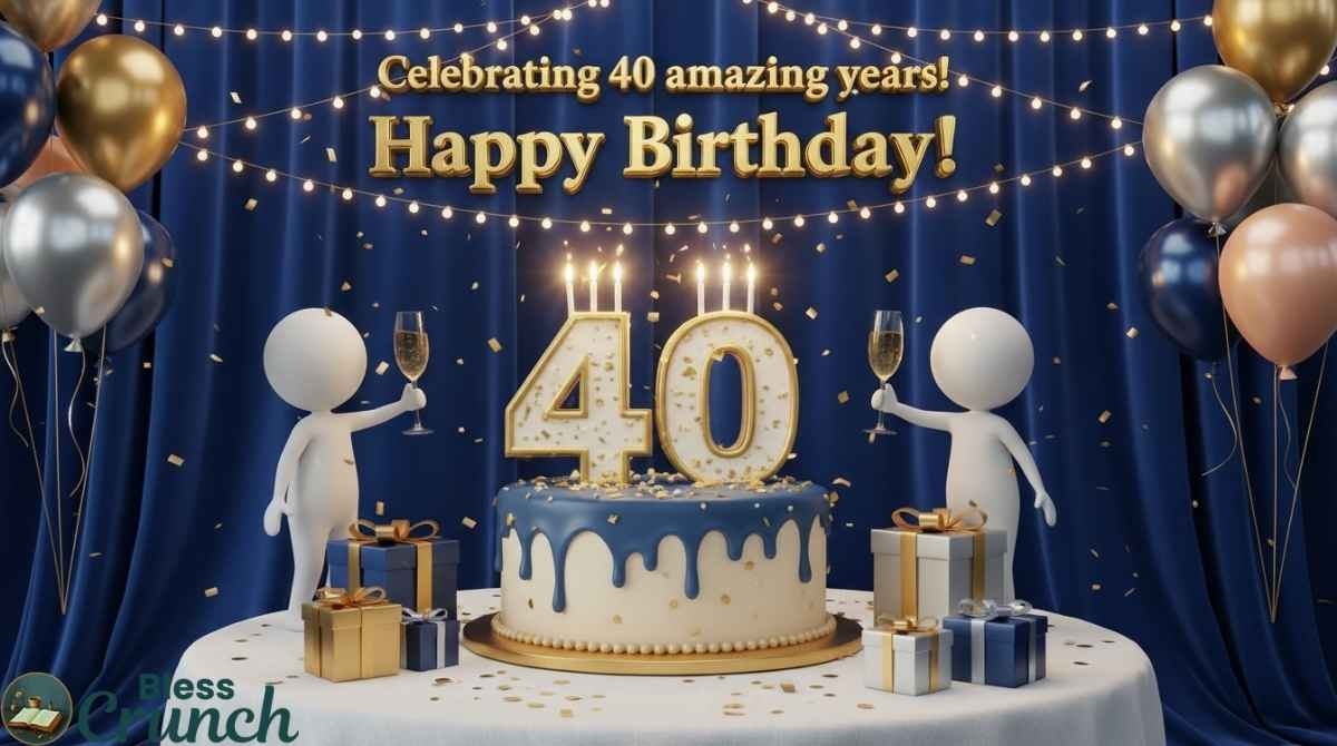 40th Birthday Wishes for Husband expressing love, admiration, and celebration of his milestone birthday