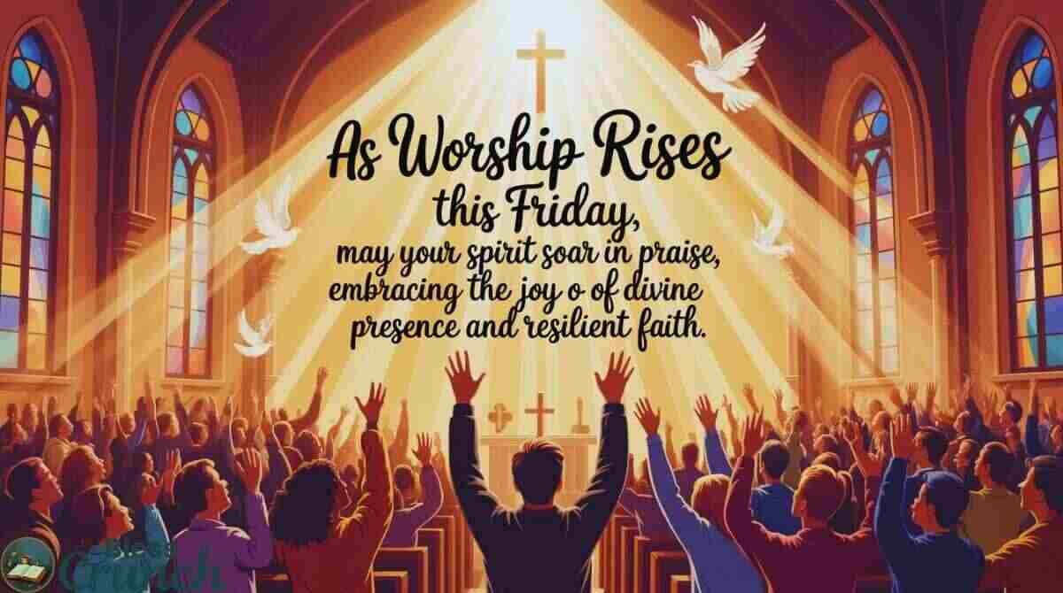 African American Friday worship blessing celebrating praise joy divine presence and resilient faith