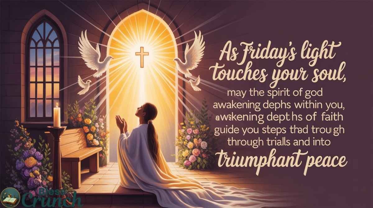 African American spiritual Friday blessing praying for faith strength guidance and God’s peace