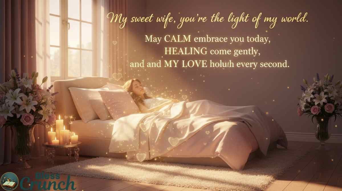 Before surgery wishes and prayers for wife offering love, calm, strength, and gentle healing