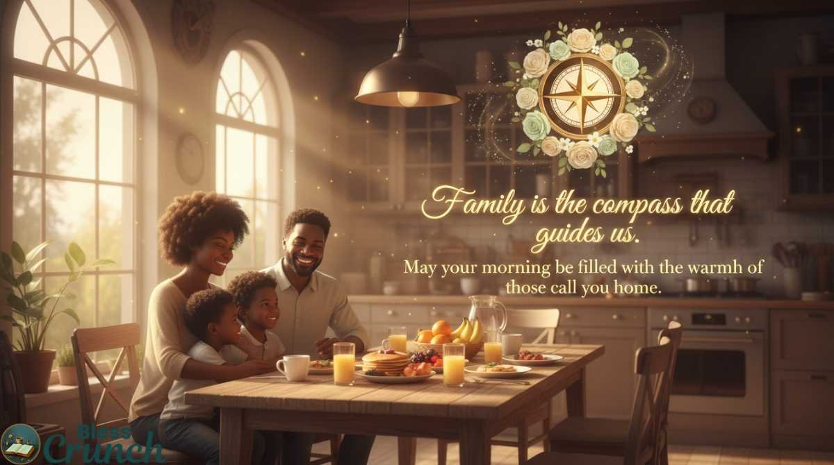 Deep Meaningful Good Morning Life Quotes for family about guidance, love, and warmth in the morning