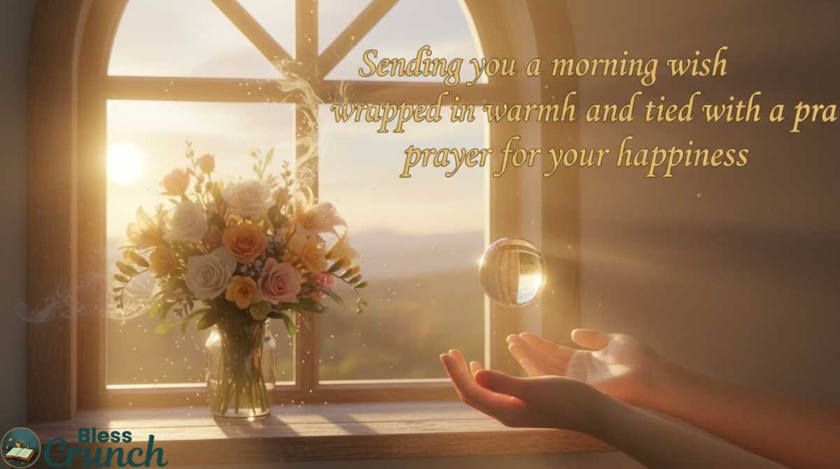 Deep Meaningful Good Morning Life Quotes heartwarming message wishing happiness, warmth, and morning blessings