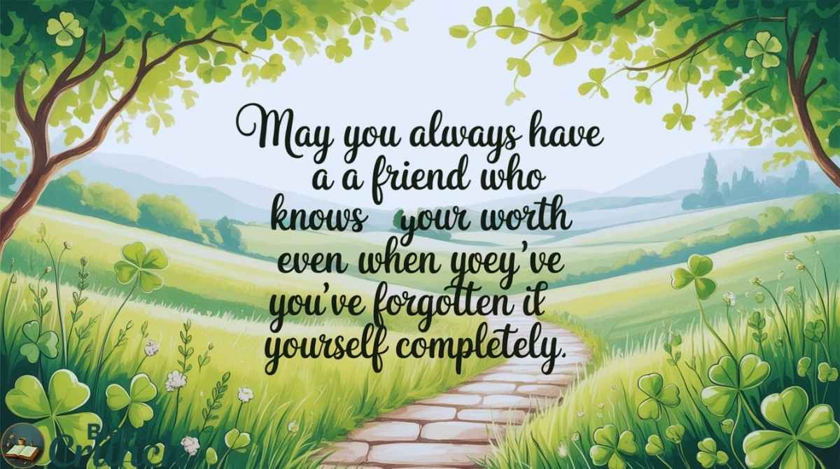 Irish friendship blessing celebrating loyal friends support and lasting bonds
