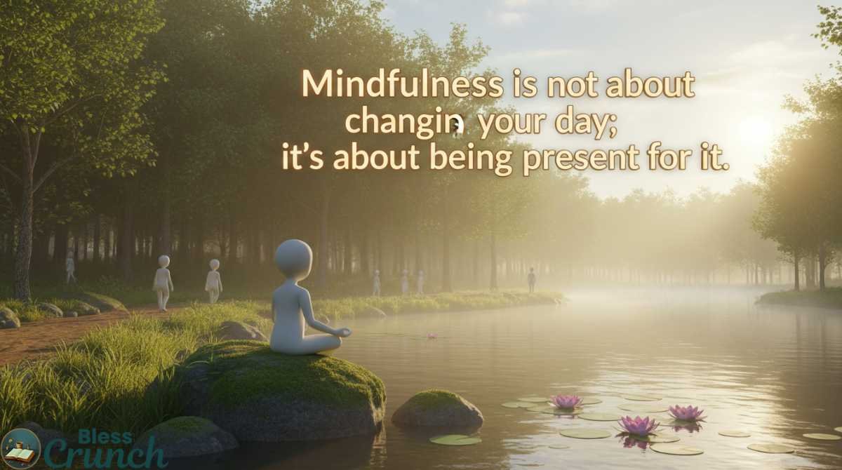 Deep Meaningful Good Morning Life Quotes about mindfulness, being present, and living a purposeful life