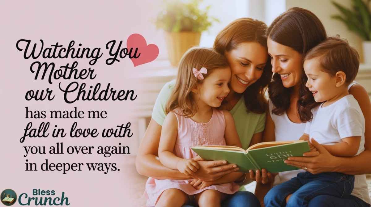 Mother's Day blessing for wife expressing love and admiration for her as a mother