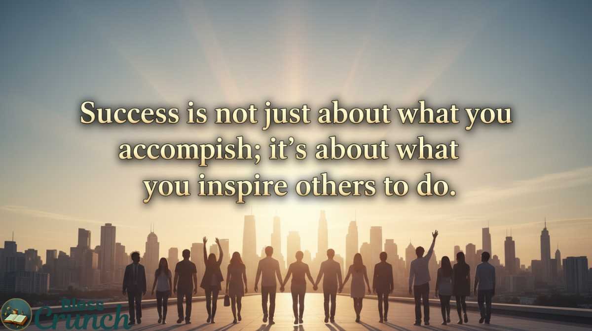 Deep Meaningful Good Morning Life Quotes about success inspiration and motivating others through your actions
