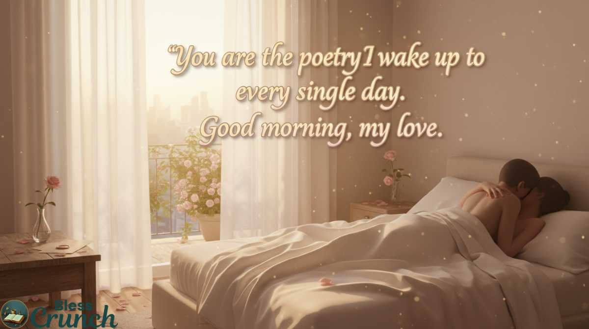 Deep Meaningful Good Morning Life Quotes romantic message for loved ones expressing love and heartfelt morning wishes