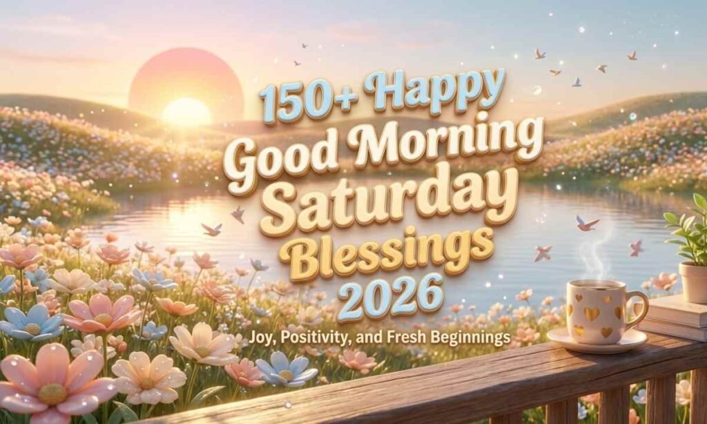 150+ Good Morning Saturday Blessings