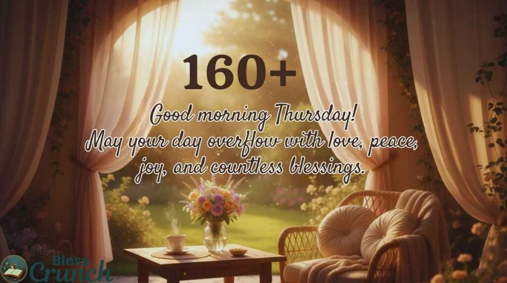 160+ Heart-Touching Good Morning Thursday Blessings