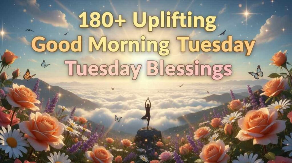 180+ Good Morning Tuesday Blessings, Quotes, Prayers & More