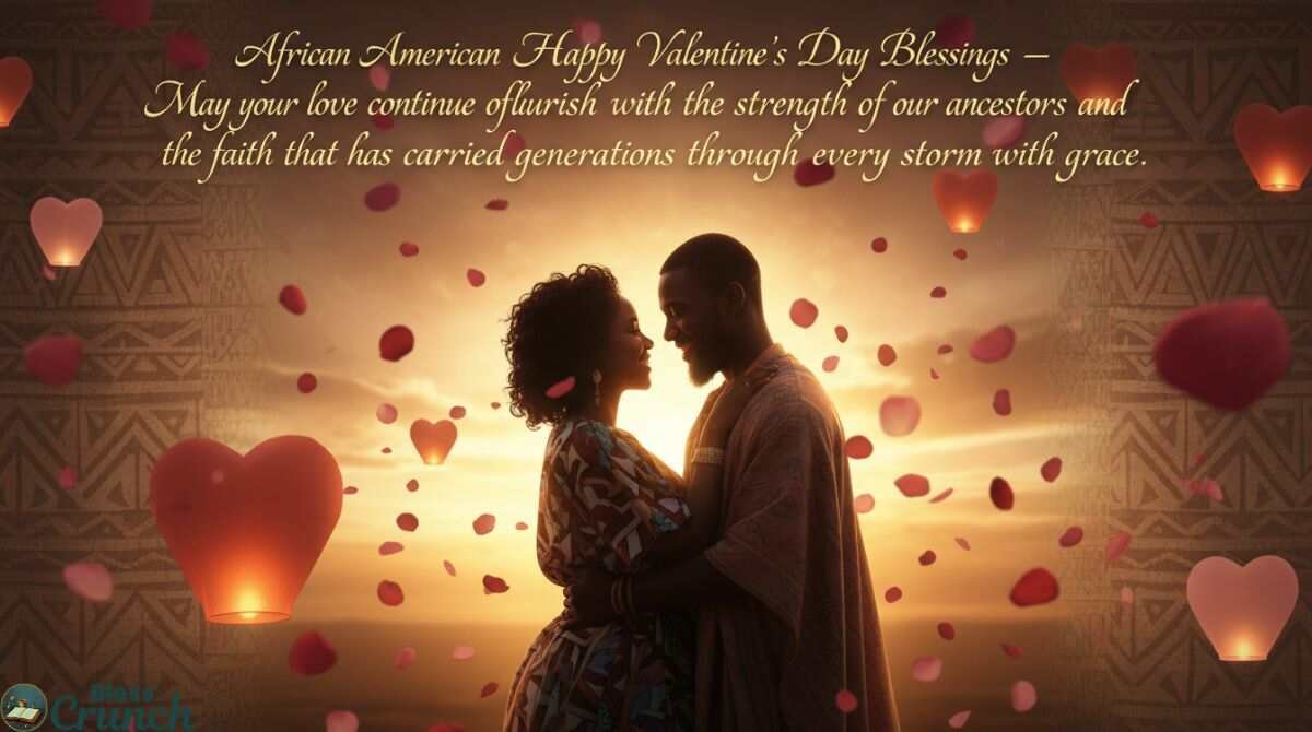 African American Valentine’s Day blessing celebrating love, ancestral strength, faith, and enduring grace through generations