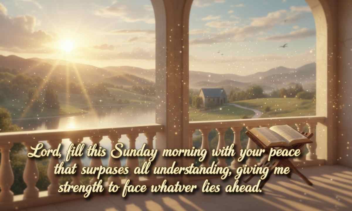 Powerful Sunday Morning Prayers for Peace and Strength