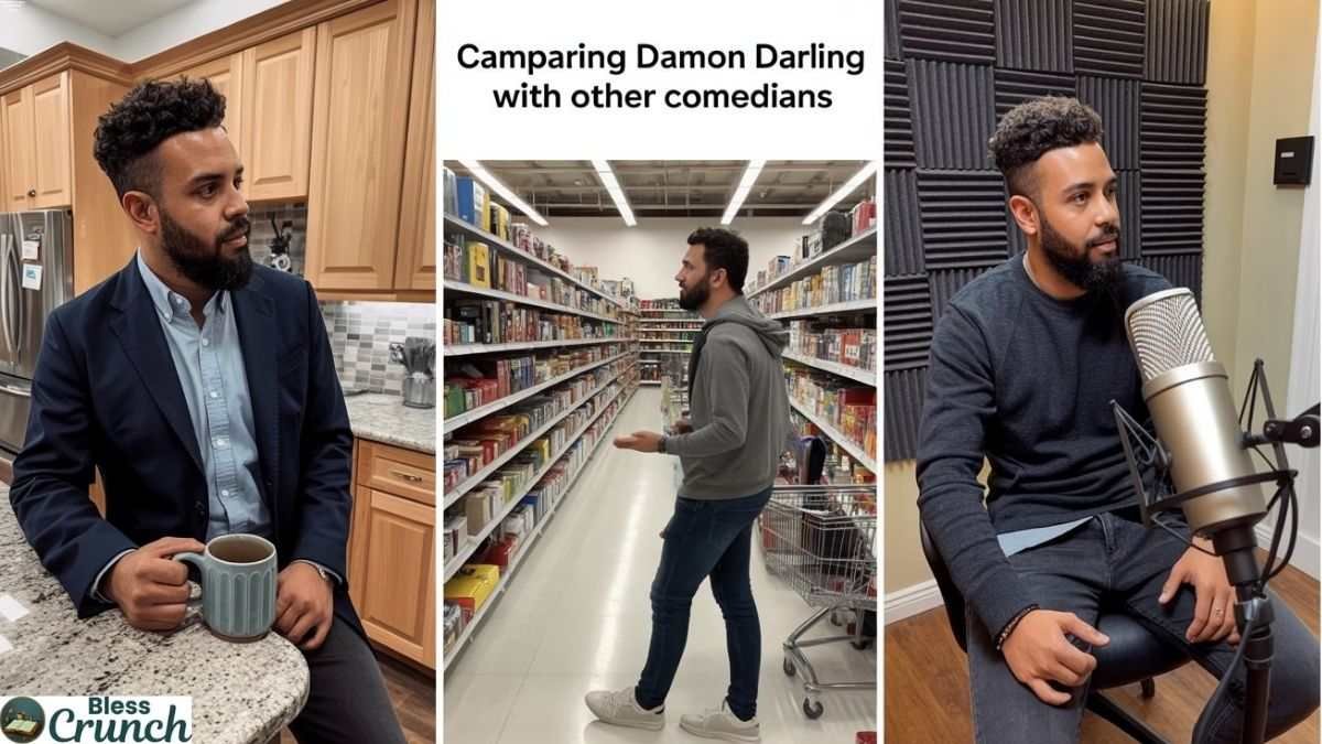 Damon Darling comedian comparison scene.