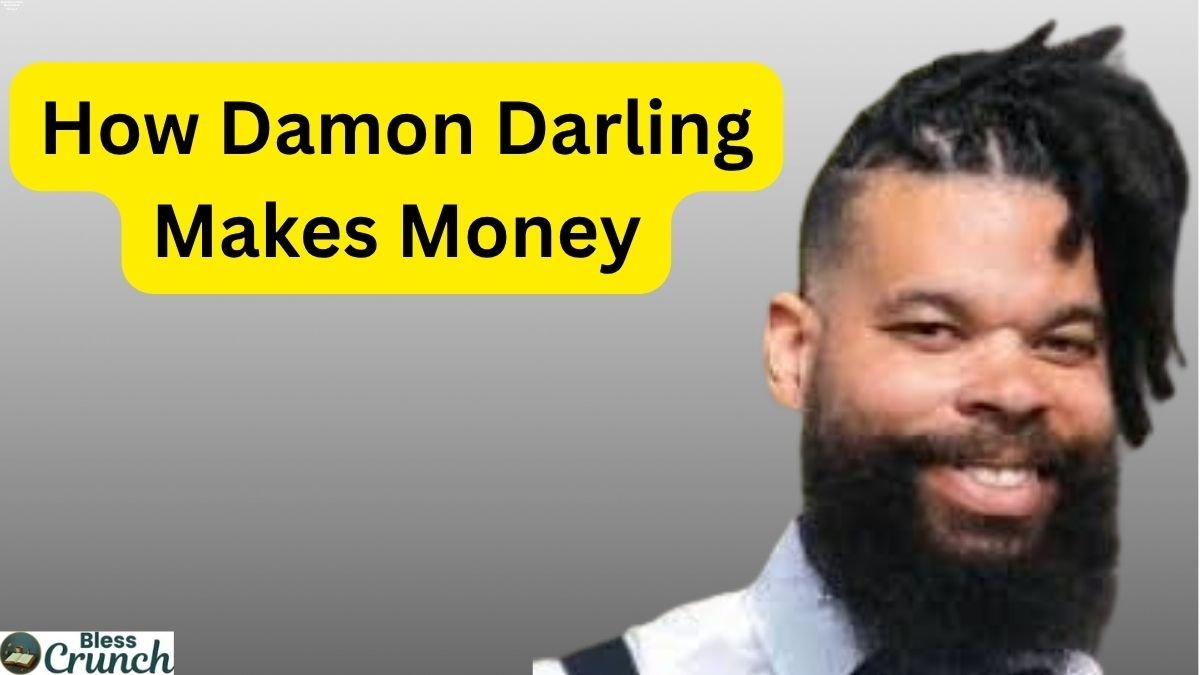 Damon Darling makes money concept.