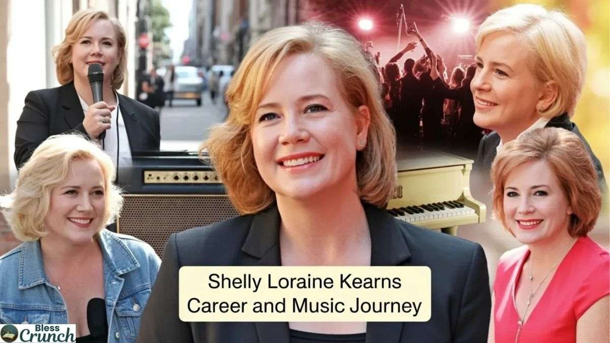 Woman collage of music career moments