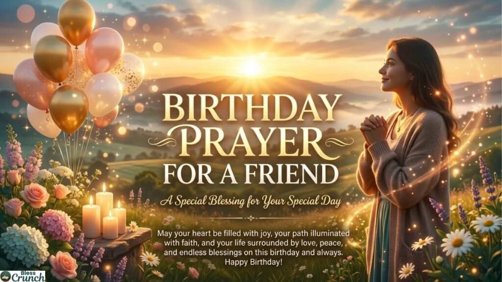 Birthday Prayers for a Friend