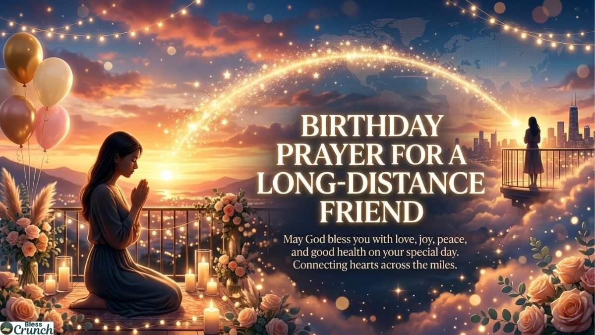 Long Distance Birthday Prayer Scene