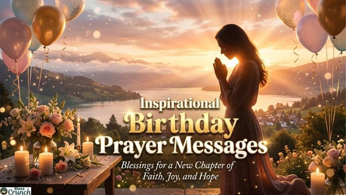Inspirational Birthday Prayer Scene