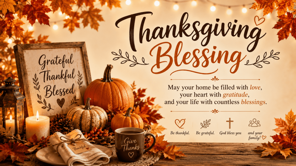 Thanksgiving Blessing