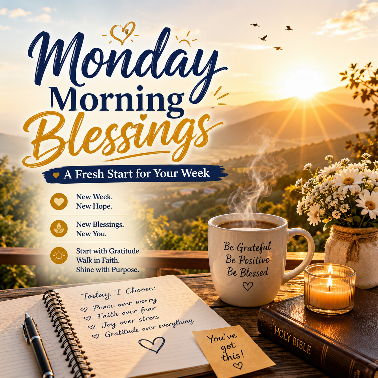 monday morning blessings