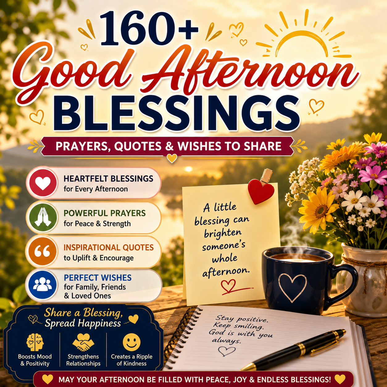  good afternoon blessings