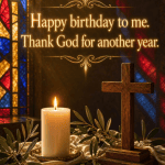 Birthday Wishes for Myself Thanking God