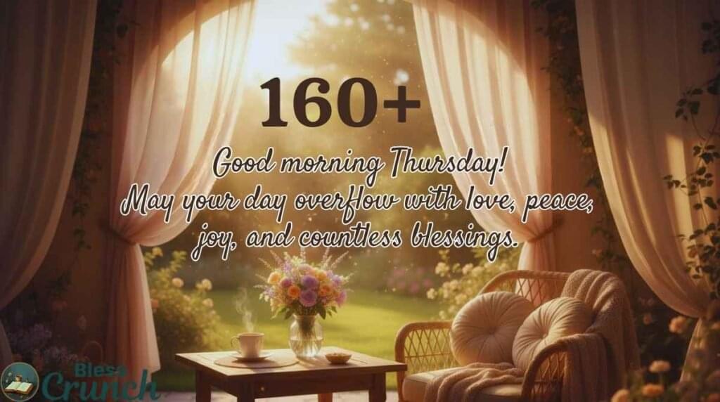 160+ Heart-Touching Good Morning Thursday Blessings