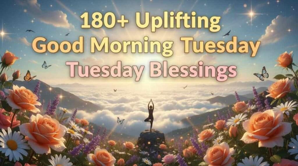 180+ Good Morning Tuesday Blessings, Quotes, Prayers & More