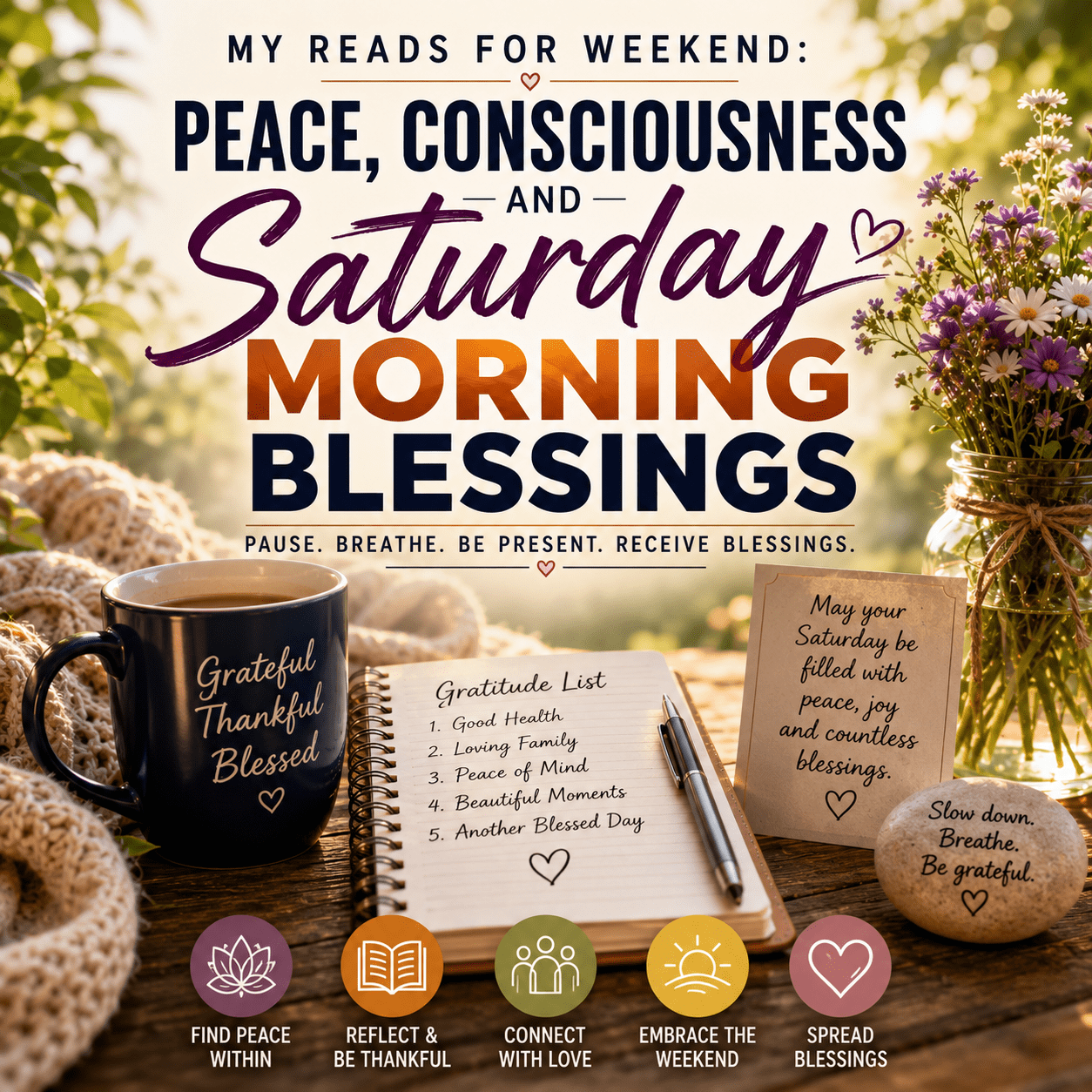 Saturday Morning Blessings